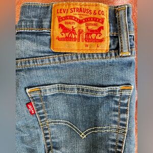 Levi's Blue Denim Jeans 502
